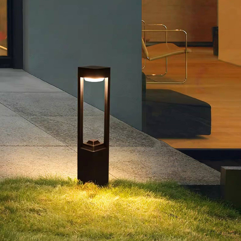 Outdoor Lighting Solar - Lámpara de pie luminosa para patio,