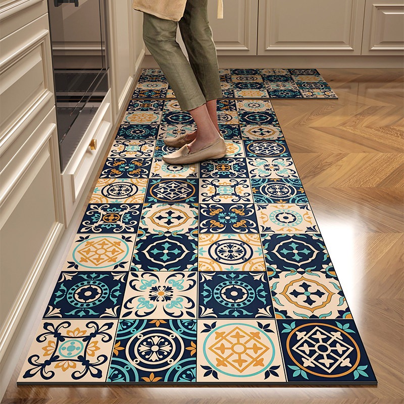 Outdoor Lighting Mid Century Modern - Alfombra Antideslizante para Cocina, Estilo Retro,