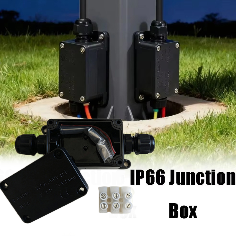 Outdoor Lighting Wire Connectors - Caja de Conexiones Eléctrica Impermeable para