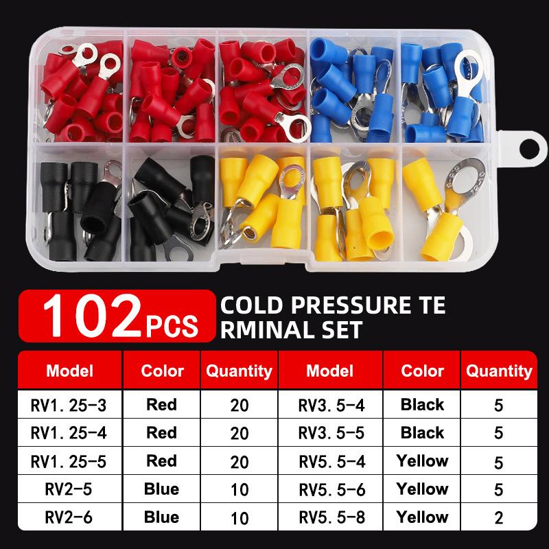 Outdoor Lighting Wire Connectors - Juego de terminales aislados de 102/280
