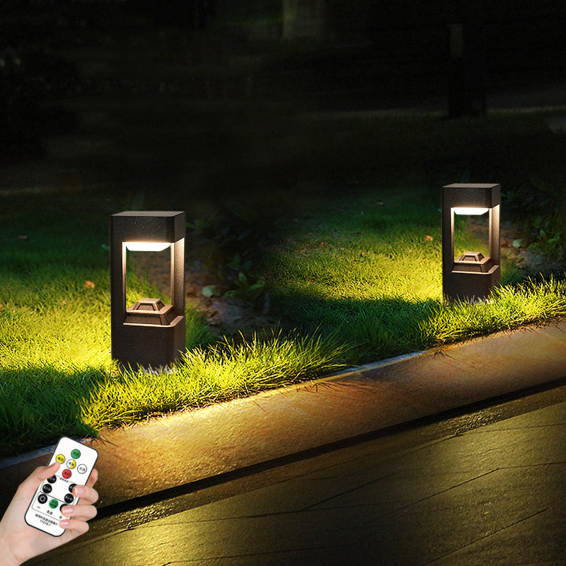 Lámpara de pie luminosa para p - Outdoor Lighting Solar reseña y precio