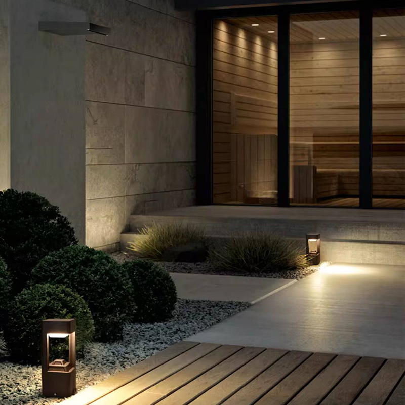 Lámpara de pie luminosa para p - Outdoor Lighting Solar reseña y precio