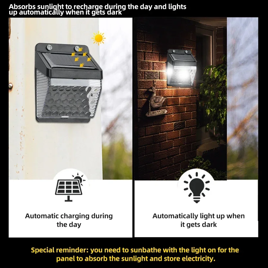 Luz Solar LED con Sensor de Mo - Outdoor Lighting Solar reseña y precio