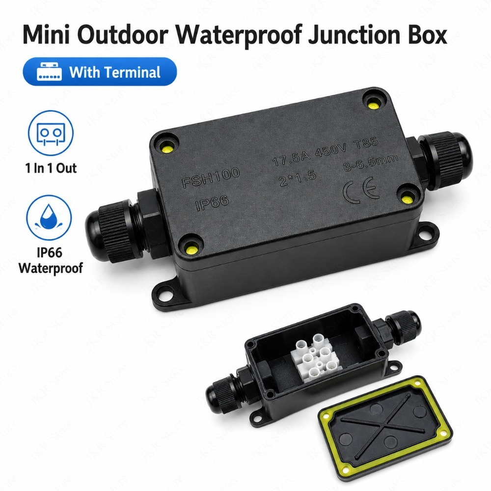 Caja de Conexiones para Cables - Outdoor Lighting Wire Connectors reseña y precio