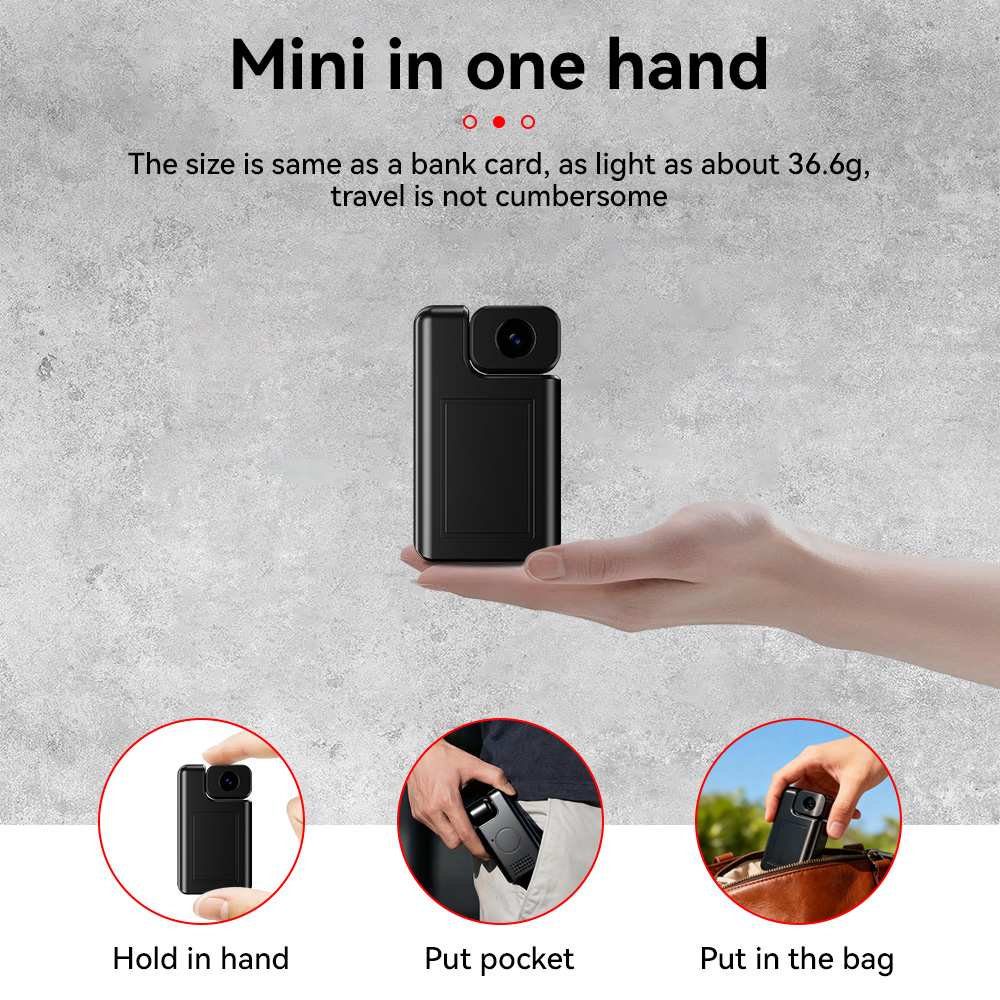 Mini Cámara Corporal WiFi de 5 - Outdoor Lighting Track reseña y precio