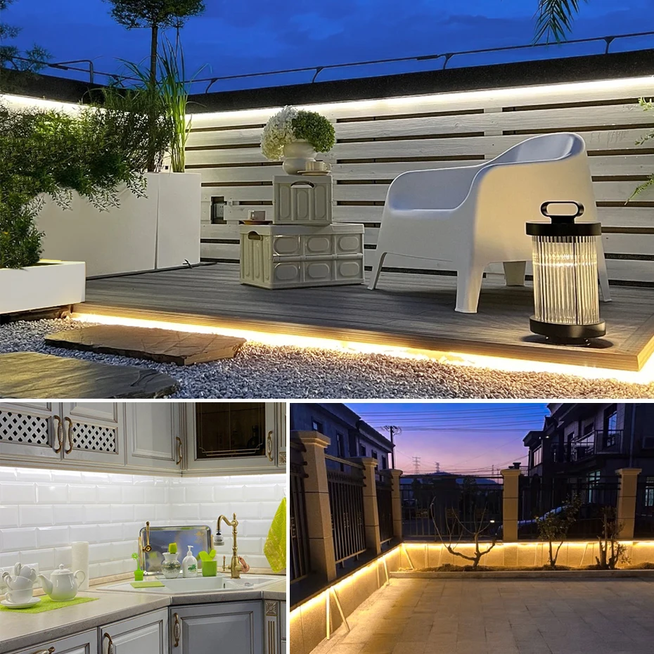 Tira de luces LED COB de Gel d - Outdoor Lighting Led Strip reseña y precio