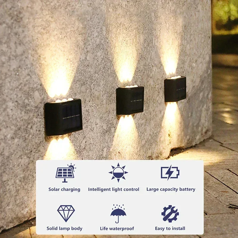 Lámpara Solar COB para Pared,  - Outdoor Lighting Solar reseña y precio