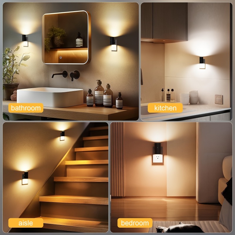 Luz Nocturna LED Moderna con S - Dusk To Dawn Bulb reseña y precio