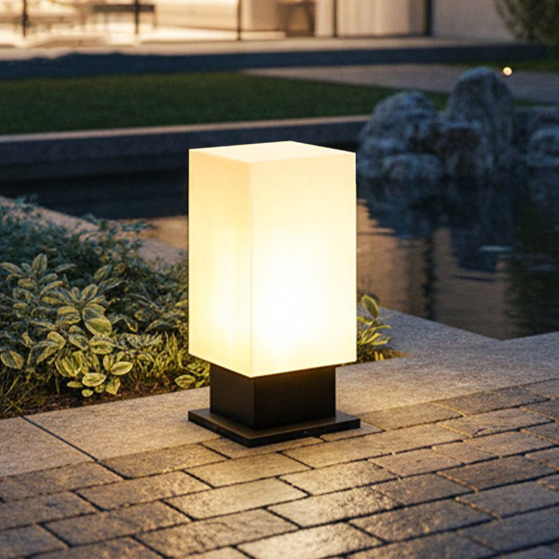 Lámpara de pie luminosa para p - Outdoor Lighting Solar reseña y precio