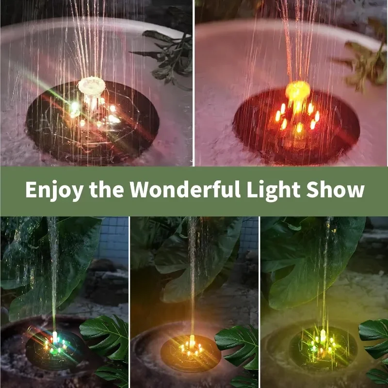 Luz de Fuente Solar giratoria, - Outdoor Lighting Under Pergola reseña y precio