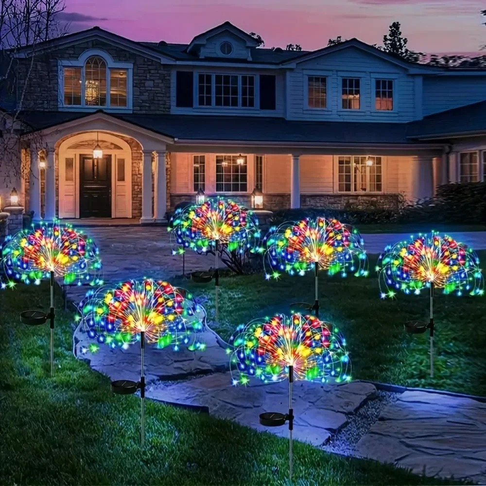 Luces Solares LED de Fuegos Ar - Outdoor Lighting Under Pergola reseña y precio