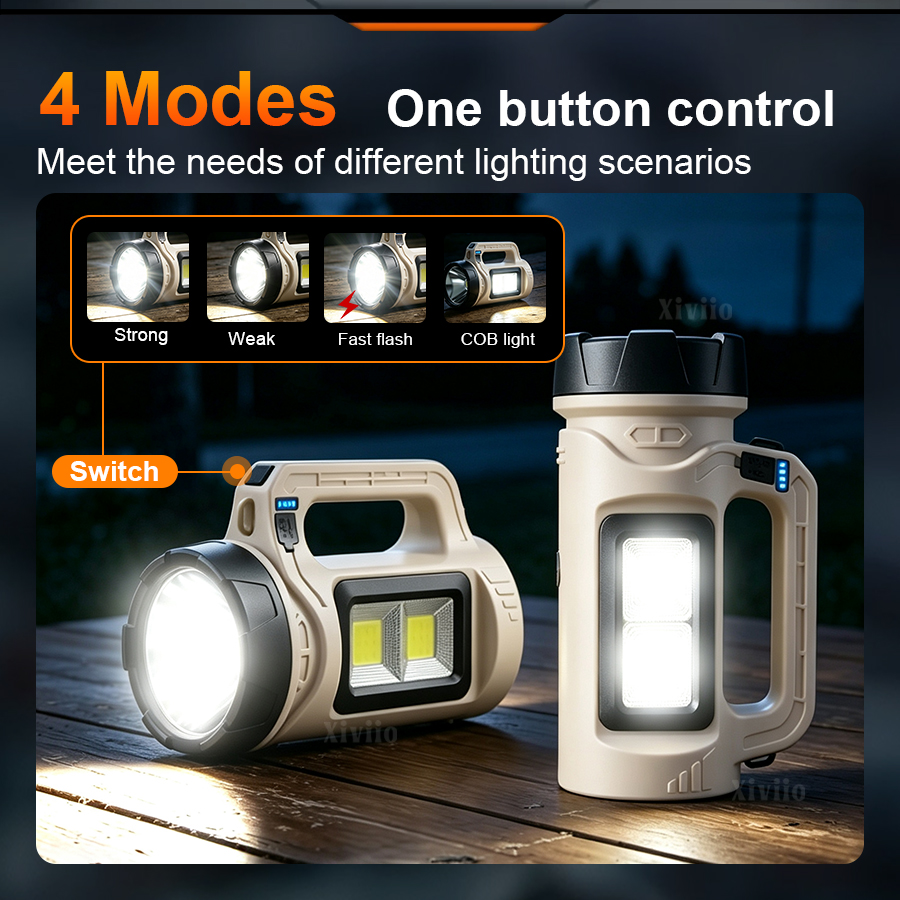 Antorcha LED de mano multiesce - Outdoor Lighting Permanent reseña y precio