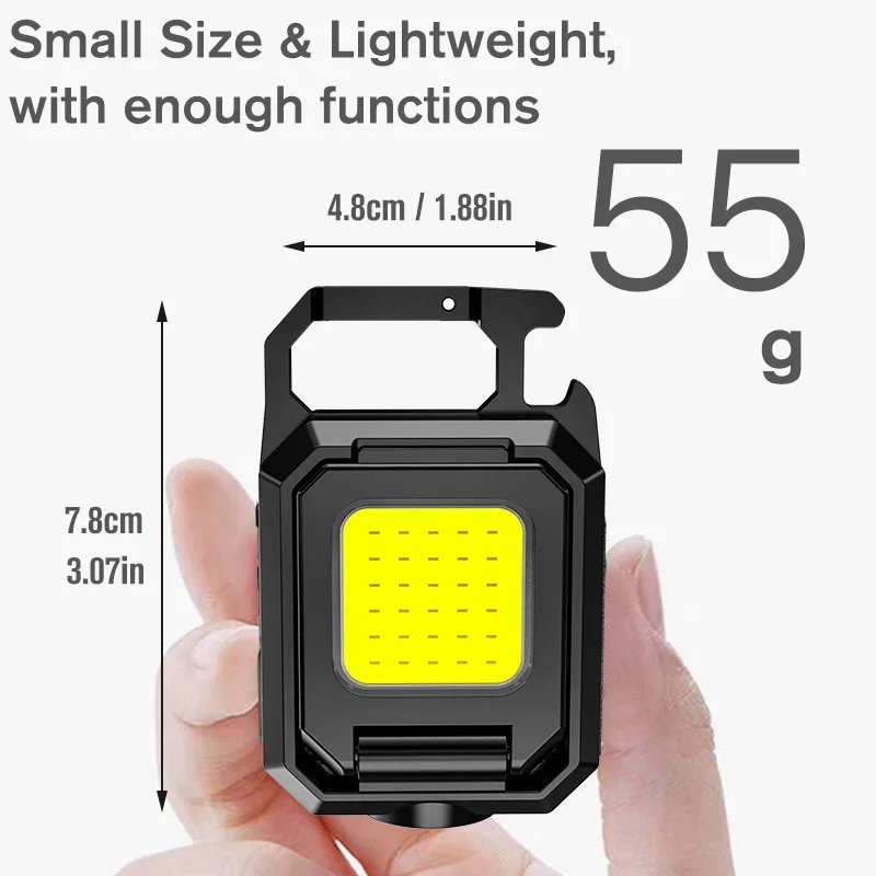 Mini linterna LED plegable EDC - Outdoor Lighting At Lowe'S reseña y precio