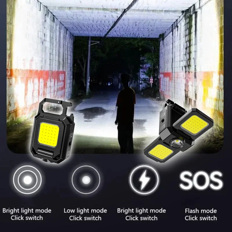 Mini linterna LED plegable EDC - Outdoor Lighting At Lowe'S reseña y precio