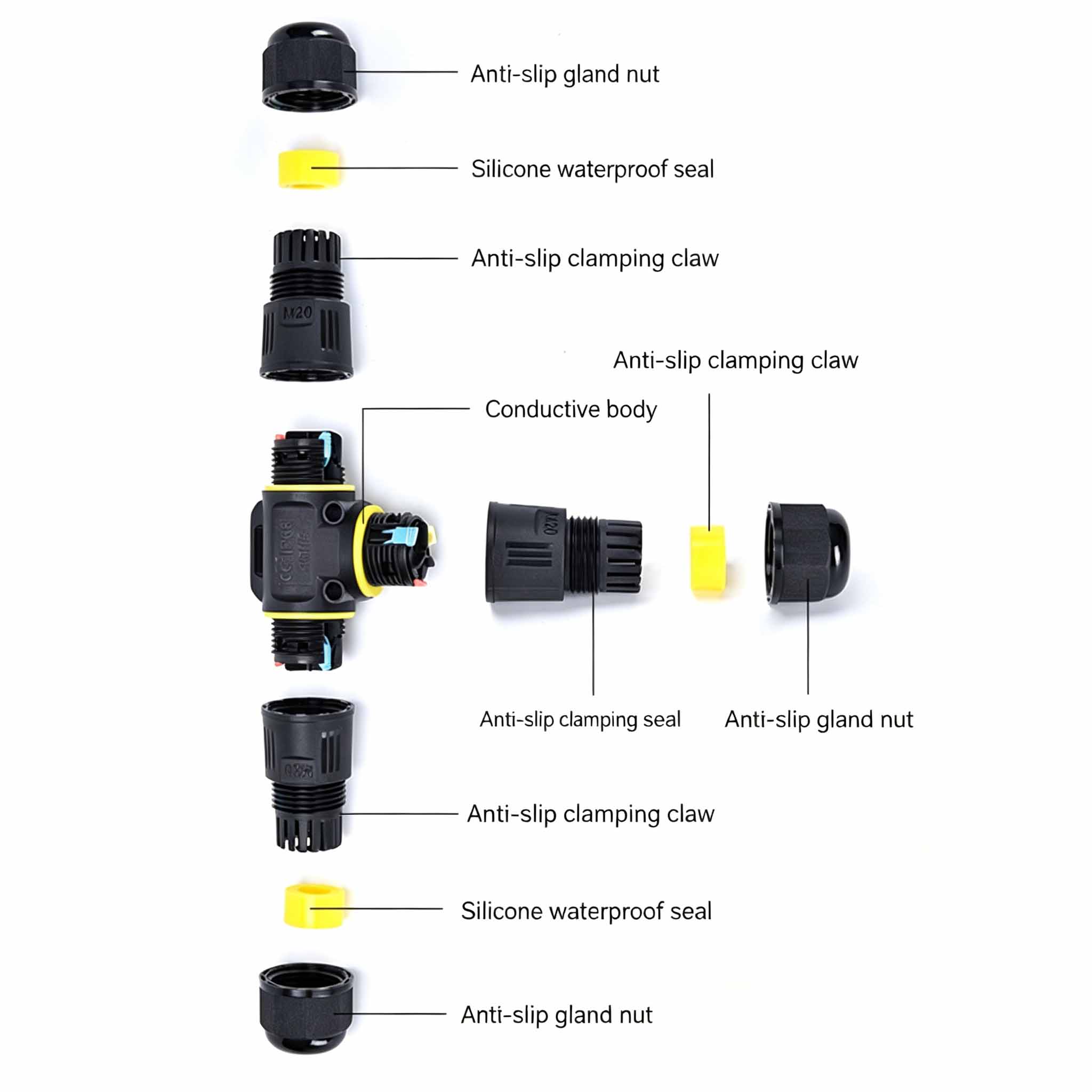 Conector de Cable Tipo T Imper - Outdoor Lighting Wire Connectors reseña y precio
