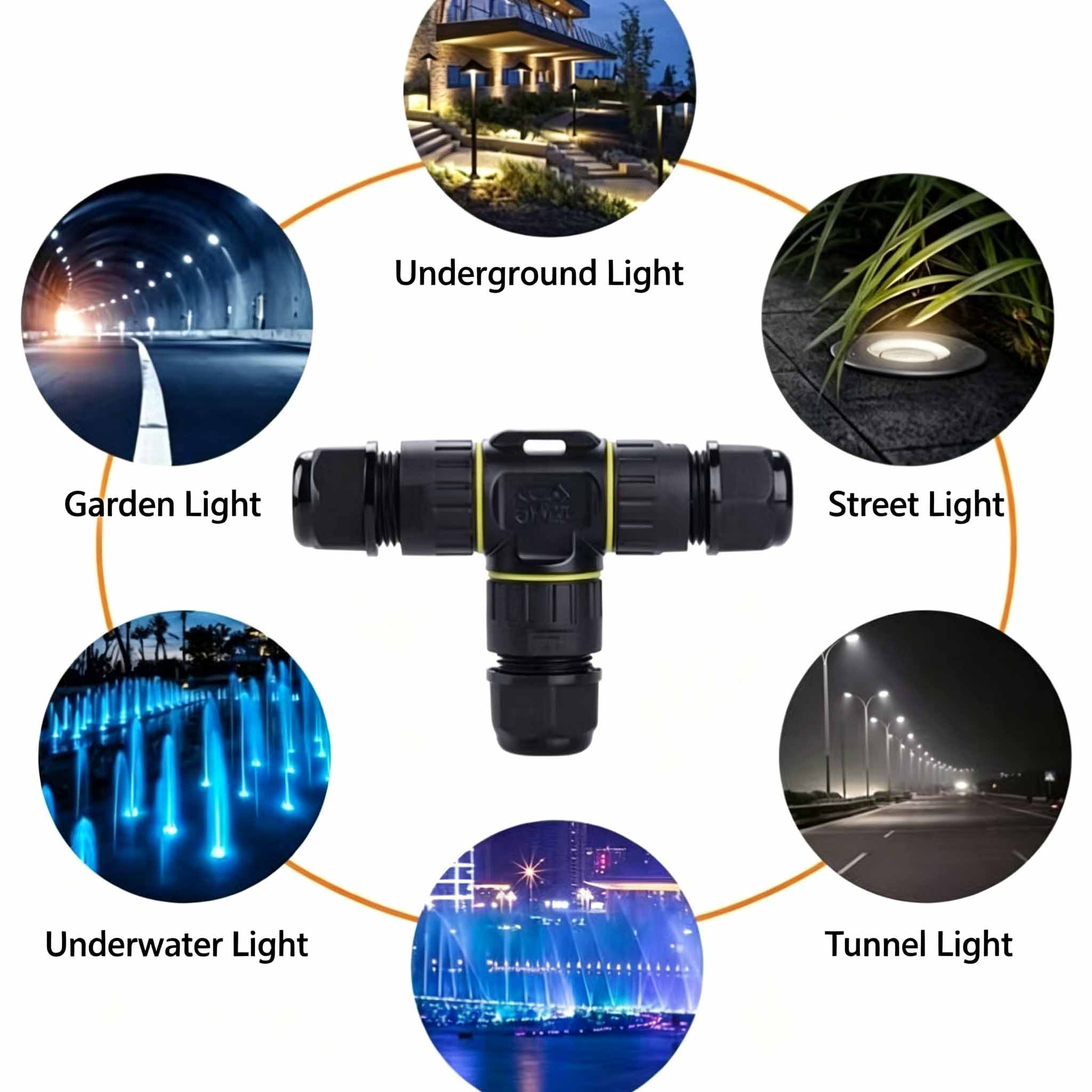 Conector de Cable Tipo T Imper - Outdoor Lighting Wire Connectors reseña y precio