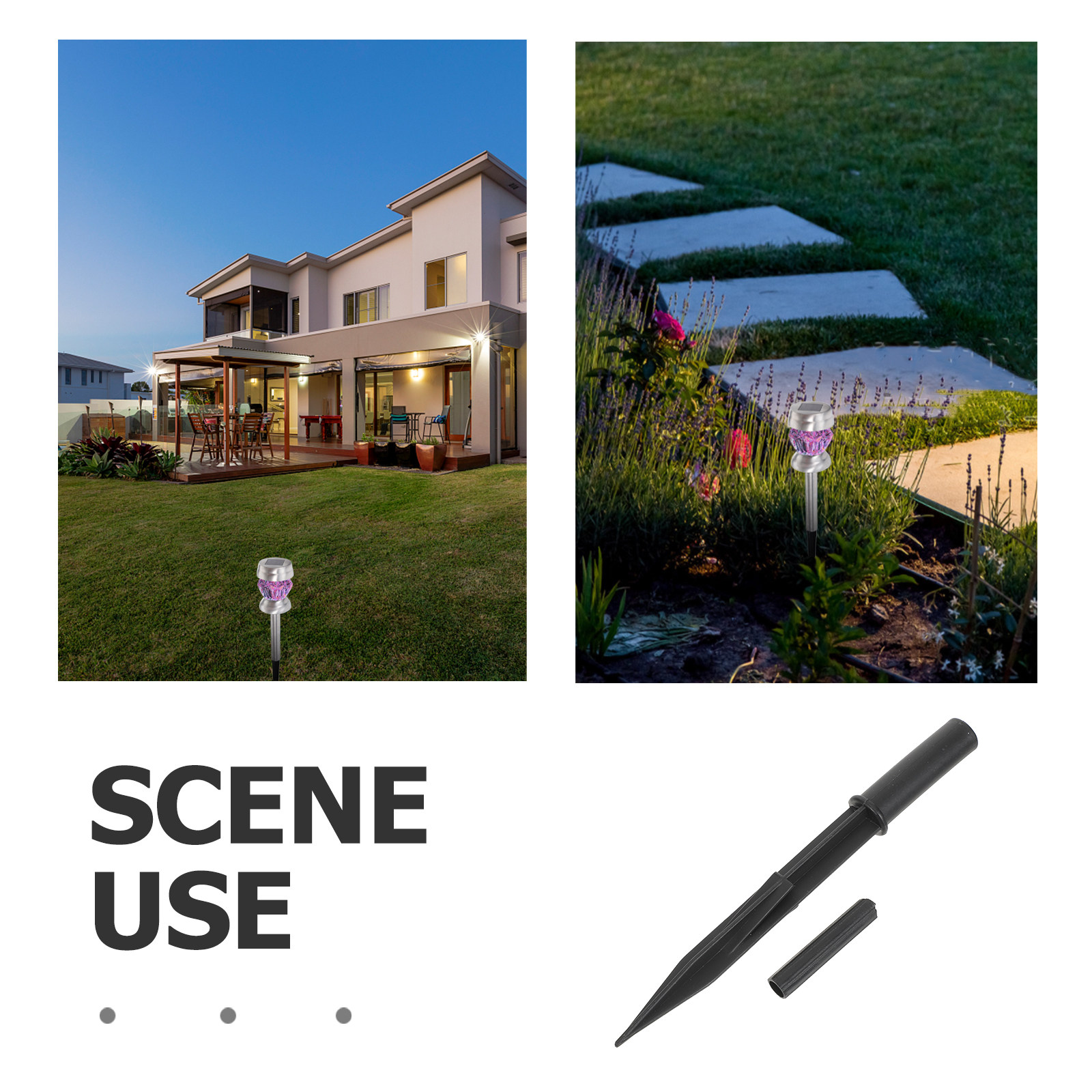20 Sets de Estacas Solares Ref - Outdoor Lighting Ground reseña y precio
