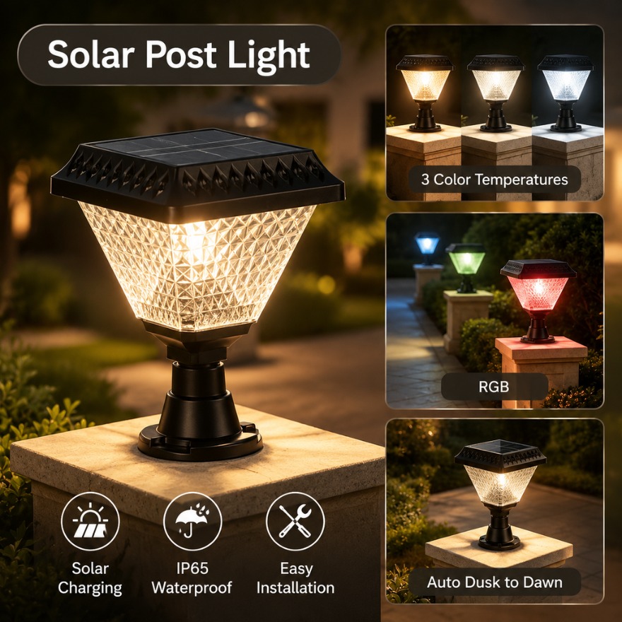 Lámpara Solar LED para Poste E - Dusk To Dawn Bulb reseña y precio