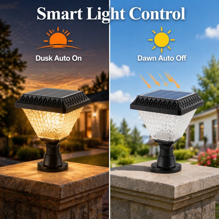 Lámpara Solar LED para Poste E - Dusk To Dawn Bulb reseña y precio
