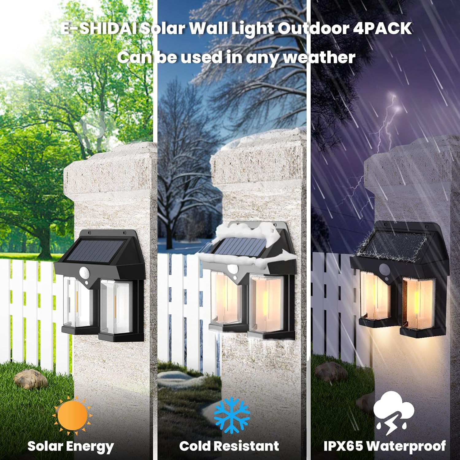Lámpara de Pared Solar Vintage - Outdoor Lighting Linear reseña y precio