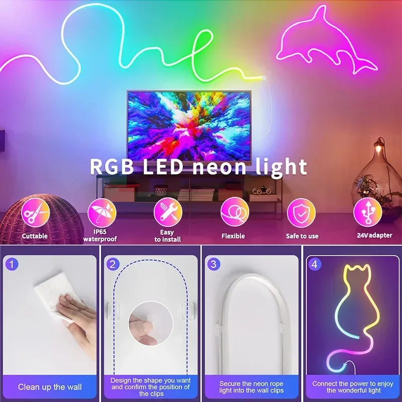 Tira de LED de Neón Direcciona - Outdoor Lighting Led Strip reseña y precio