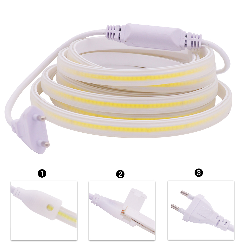 Tira de luces LED COB impermea - Outdoor Lighting Linear reseña y precio