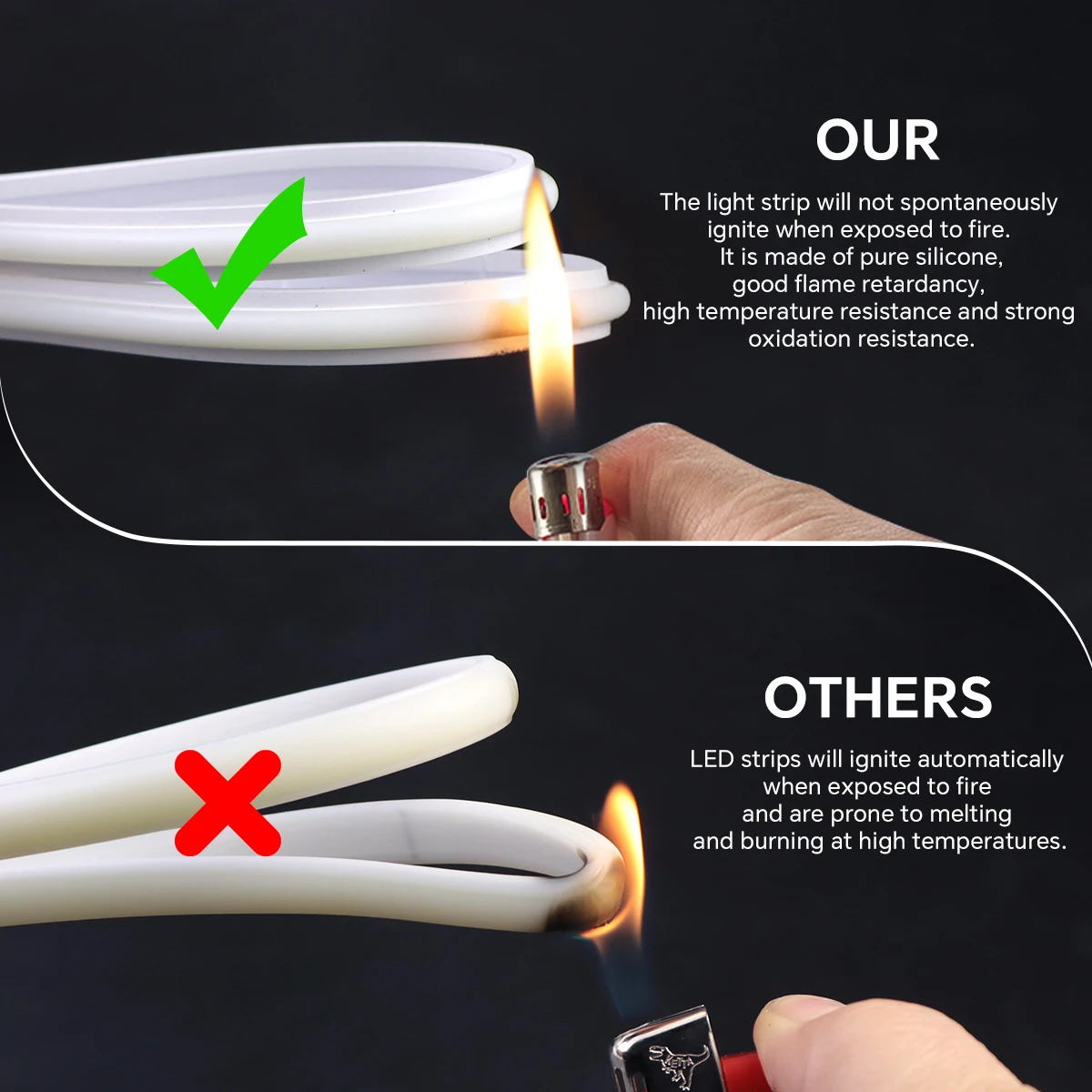 Tubo de luz de silicona Real d - Outdoor Lighting Led Strip reseña y precio