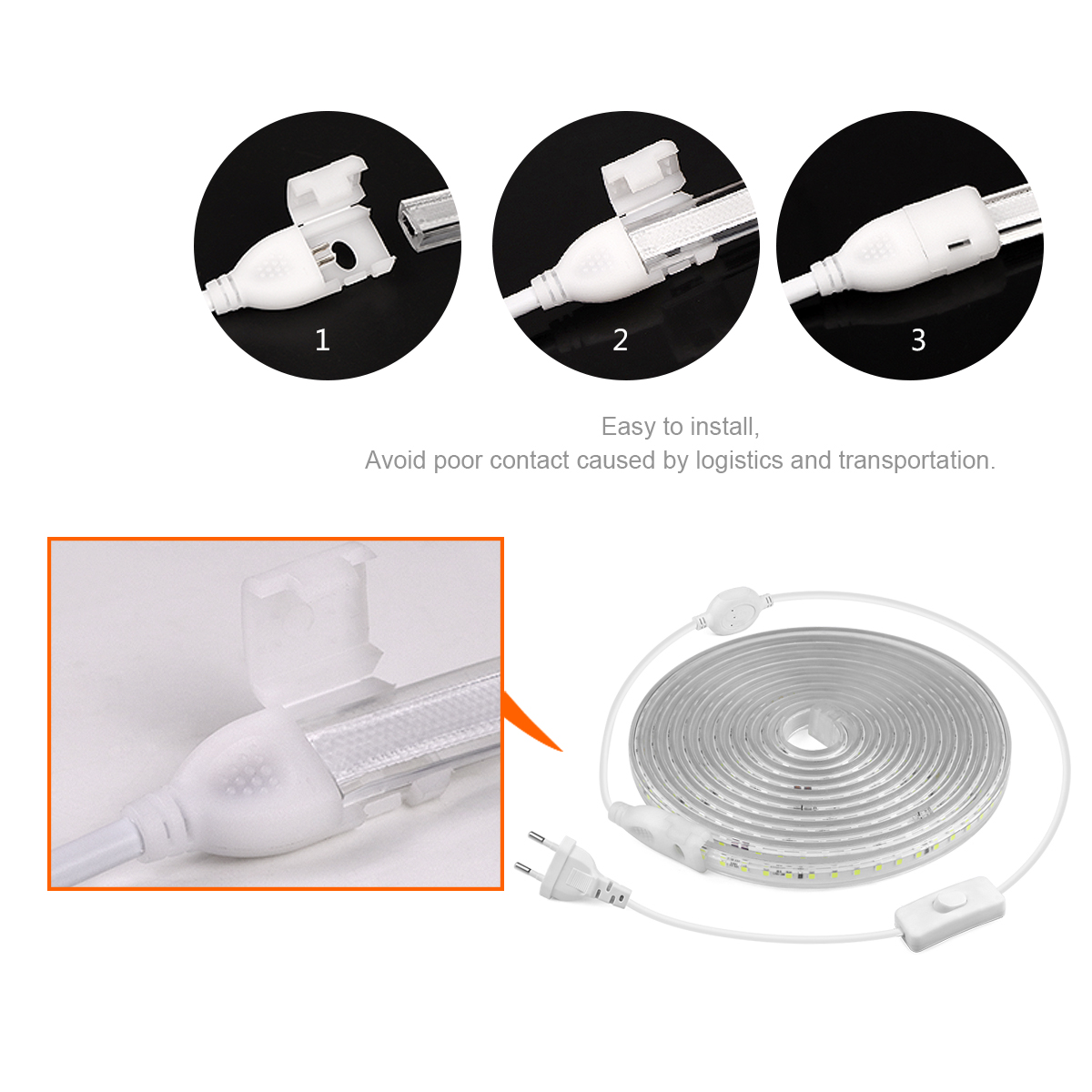 Tira de luces LED de alto bril - Outdoor Lighting Led Strip reseña y precio