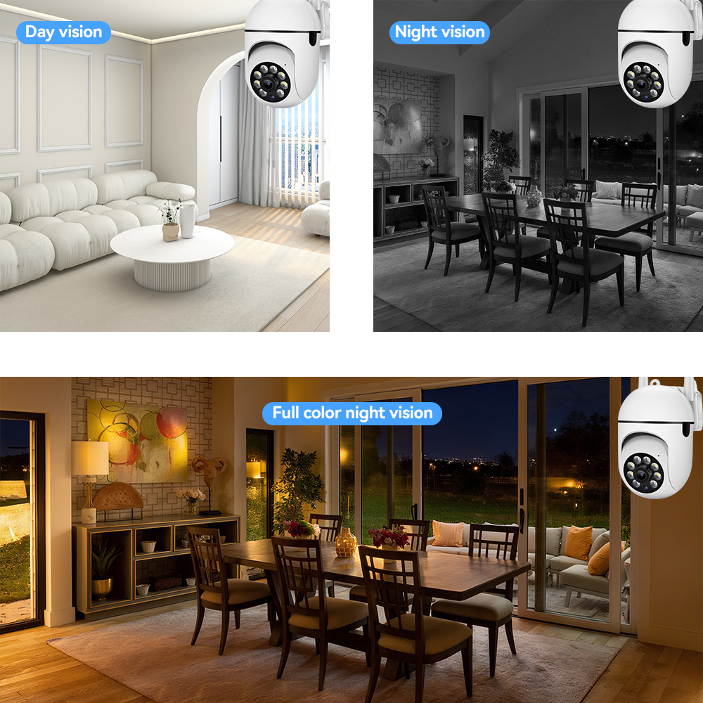 Cámara CCTV IP Wifi de 8MP, 2, - Outdoor Lighting Track reseña y precio