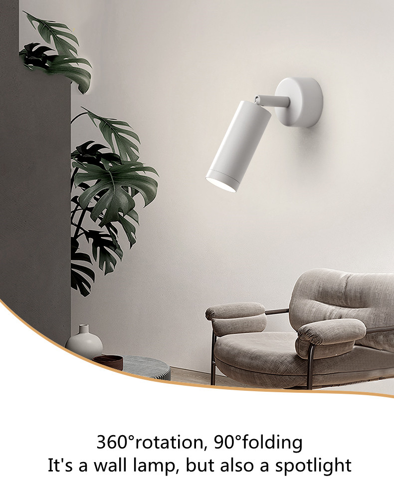 Lámpara LED de Pared con Foco  - Outdoor Lighting Track reseña y precio