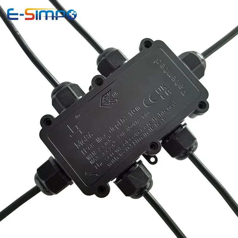 Caja de conexiones de Cable de - Outdoor Lighting Wire Connectors reseña y precio