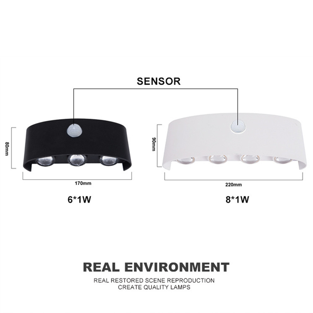Lámpara de pared con Sensor de - Outdoor Lighting Linear reseña y precio