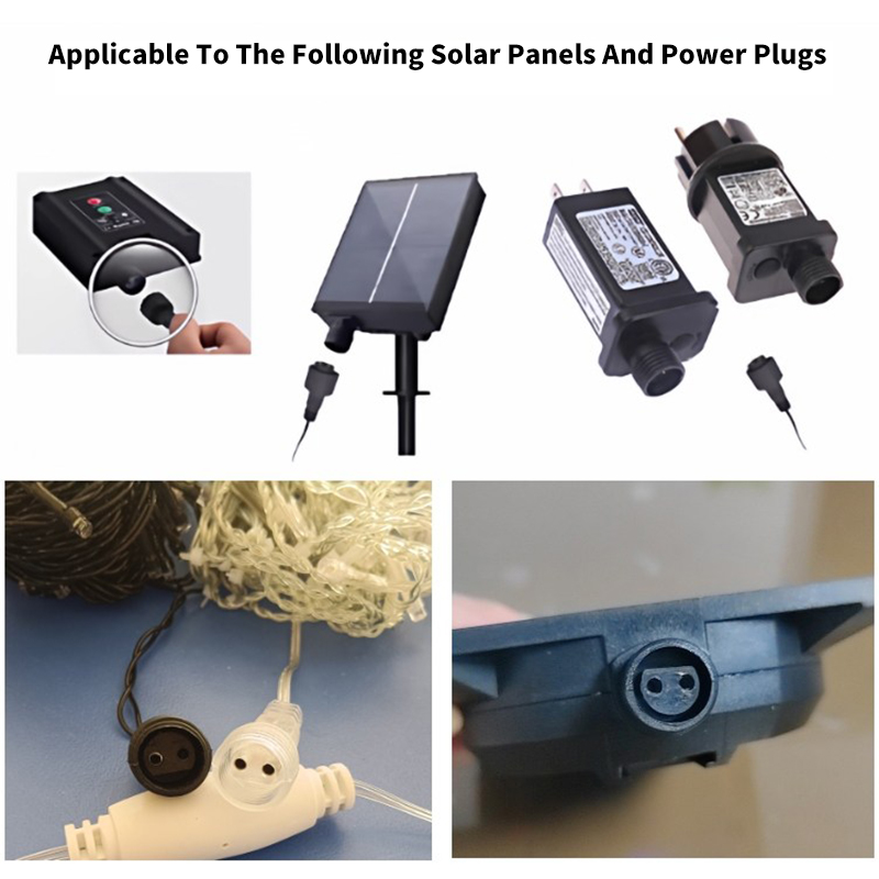 Conector LED de 2 Pines para E - Outdoor Lighting Wire Connectors reseña y precio